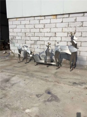 抽象不銹鋼雕塑-城市廣場(chǎng)房地產(chǎn)雕塑-不銹鋼雕塑